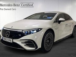 Vit Begagnad 2022 Mercedes EQS580 AMG Line Premium Plus Halvkombi | 819 900 kr
