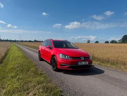 Röd Begagnad 2017 VW Golf VII Kombi | 89 900 kr (Bra pris)