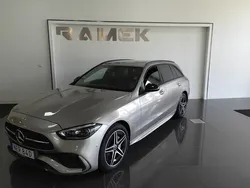 Silver Begagnad 2022 Mercedes C300e AMG line Kombi | 389 000 kr (Bra pris)