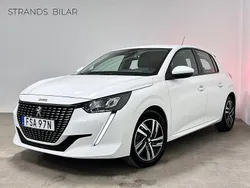 Vit Begagnad 2020 Peugeot 208 Allure Halvkombi | 169 000 kr (Marknadspris)