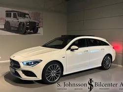 Vit Begagnad 2020 Mercedes CLA250e AMG Sedan | 304 900 kr (Superpris)
