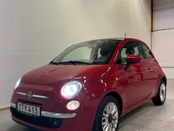 Röd Begagnad 2014 Fiat 500 Lounge Halvkombi | 69 900 kr (Marknadspris)