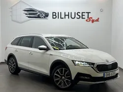 Vit Begagnad 2021 Skoda Octavia Scout Kombi | 238 500 kr (Bra pris)