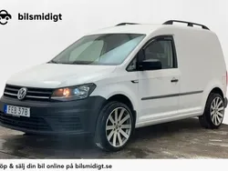 Vit Begagnad 2020 VW Caddy Minibuss | 127 900 kr (Marknadspris)