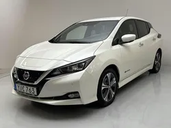Vit Begagnad 2018 Nissan Leaf Tekna Halvkombi | 139 000 kr (Bra pris)