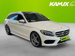 Vit Begagnad 2018 Mercedes C200 AMG Kombi | 194 800 kr (Superpris)