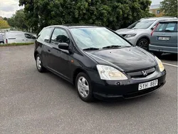 Svart Begagnad 2001 Honda Civic Halvkombi | 18 500 kr (Superpris)