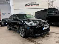Svart Begagnad 2019 Kia Rio GT-Line Halvkombi | 179 000 kr (Marknadspris)