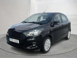 Svart Begagnad 2017 Ford Ka Trend Halvkombi | 64 900 kr