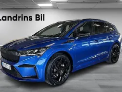 Blå Begagnad 2022 Skoda Enyaq iV SportLine SUV | 429 900 kr (Marknadspris)
