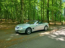 Grå Begagnad 2003 Mercedes SL350 Cab | 175 000 kr (Superpris)