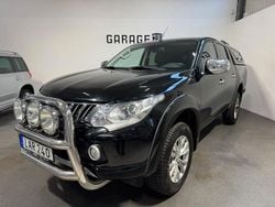Svart Begagnad 2017 Mitsubishi L200 Pickup | 219 900 kr (Marknadspris)