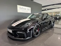 Svart Begagnad 2022 Porsche 718 Cayman GT4 Sport Sportkupé | 1 295 000 kr (Superpris)