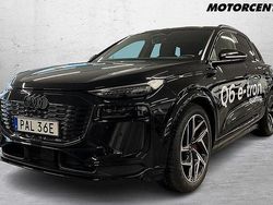 Svart Begagnad 2025 Audi Q6 e-tron S-Line SUV | 899 000 kr (Bra pris)