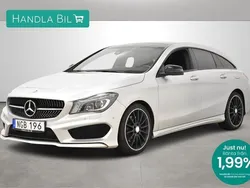 Silver Begagnad 2015 Mercedes CLA220 Shooting Brake AMG Kombi | 239 900 kr (Marknadspris)