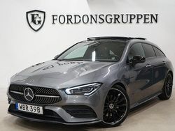 Mörkgrå Begagnad 2019 Mercedes CLA200 Premium Plus Kombi | 309 800 kr (Lite dyr)