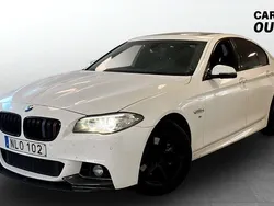 Vit Begagnad 2014 BMW 520 Sedan | 159 900 kr (Lite dyr)