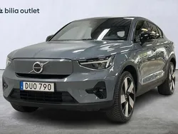 Grå Begagnad 2023 Volvo EC40 Ultimate SUV | 379 900 kr (Marknadspris)