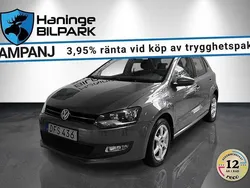 Grå Begagnad 2013 VW Polo R-line Halvkombi | 89 900 kr (Marknadspris)