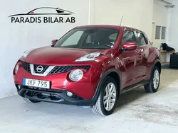 Röd Begagnad 2016 Nissan Juke SUV | 84 900 kr (Marknadspris)