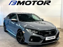 Mörkgrå (grå) Begagnad 2018 Honda Civic Elegance Halvkombi | 199 900 kr (Lite dyr)