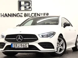 Vit Begagnad 2021 Mercedes CLA200 AMG Sportkupé | 349 900 kr (Marknadspris)