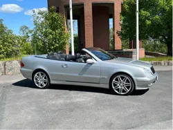 Silver Begagnad 2000 Mercedes CLK230 Avantgarde Cab | 89 000 kr (Lite dyr)