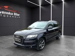 Svart Begagnad 2013 Audi Q7 S-Line SUV | 209 900 kr (Lite dyr)