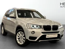 Silver Begagnad 2017 BMW X3 SUV | 228 700 kr (Marknadspris)