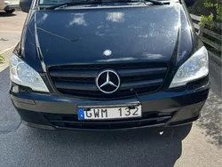 Svart Begagnad 2012 Mercedes Vito Minibuss | 79 000 kr (Marknadspris)