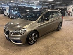 Silver Begagnad 2015 BMW 218 Active Tourer Sport Line Minibuss | 169 000 kr (Lite dyr)