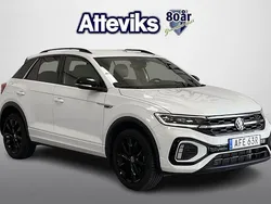 Vit Begagnad 2022 VW T-Roc R-line SUV | 319 000 kr (Marknadspris)