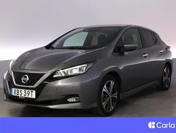 Grå Begagnad 2021 Nissan Leaf 360º Halvkombi | 177 900 kr (Lite dyr)