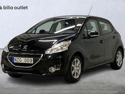 Svart Begagnad 2013 Peugeot 208 Halvkombi | 44 900 kr (Bra pris)