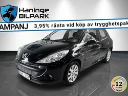 Svart Begagnad 2010 Peugeot 206 Halvkombi | 44 900 kr (Lite dyr)