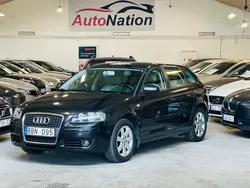 Grå Begagnad 2007 Audi A3 Sportback Attraction Halvkombi | 44 900 kr (Marknadspris)