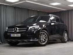 Svart Begagnad 2017 Mercedes GLC220 AMG SUV | 309 000 kr (Marknadspris)