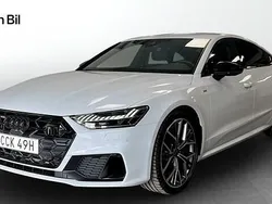 Glaciärvit metallic Begagnad 2024 Audi A7 Sportback S-Line Halvkombi | 684 900 kr (Dyr)