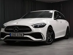 Vit Begagnad 2023 Mercedes C300e Premium Kombi | 599 000 kr (Lite dyr)