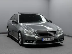 Silver ( palladium silver metallic) Begagnad 2010 Mercedes E220 AMG Sedan | 109 900 kr (Lite dyr)
