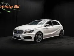 Vit Begagnad 2014 Mercedes A180 AMG Halvkombi | 129 800 kr (Marknadspris)