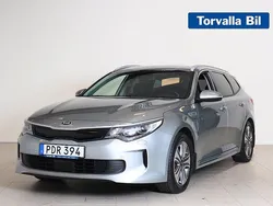 Grå Begagnad 2018 Kia Optima Hybrid 2 Sedan | 199 900 kr (Bra pris)