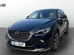 Blå Begagnad 2019 Mazda CX-3 Optimum SUV | 219 900 kr (Marknadspris)