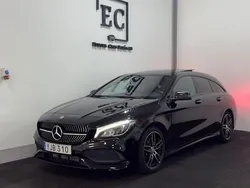 Svart Begagnad 2016 Mercedes CLA200 Shooting Brake AMG Kombi | 179 900 kr (Marknadspris)