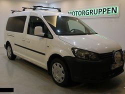 Vit Begagnad 2012 VW Caddy Maxi Minibuss | 74 000 kr (Marknadspris)