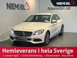 Vit Begagnad 2017 Mercedes C220 Avantgarde Sedan | 239 900 kr (Marknadspris)