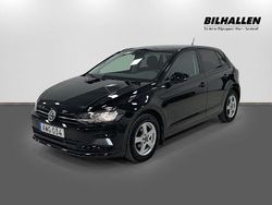Svart Begagnad 2018 VW Polo Halvkombi | 159 900 kr (Marknadspris)