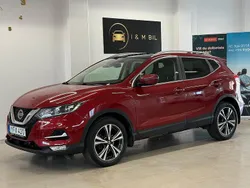 Röd Begagnad 2018 Nissan Qashqai 360º SUV | 149 900 kr (Bra pris)