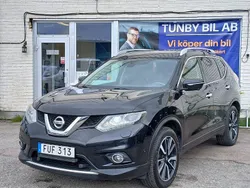 Svart Begagnad 2015 Nissan X-Trail SUV | 109 900 kr (Marknadspris)