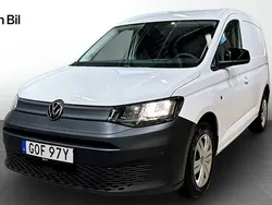 Vit (candyvit) Begagnad 2022 VW Caddy Minibuss | 189 900 kr (Marknadspris)